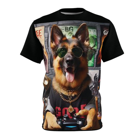 Cool gamer dog shirt