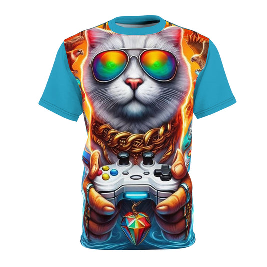 Cool gamer cat shirt